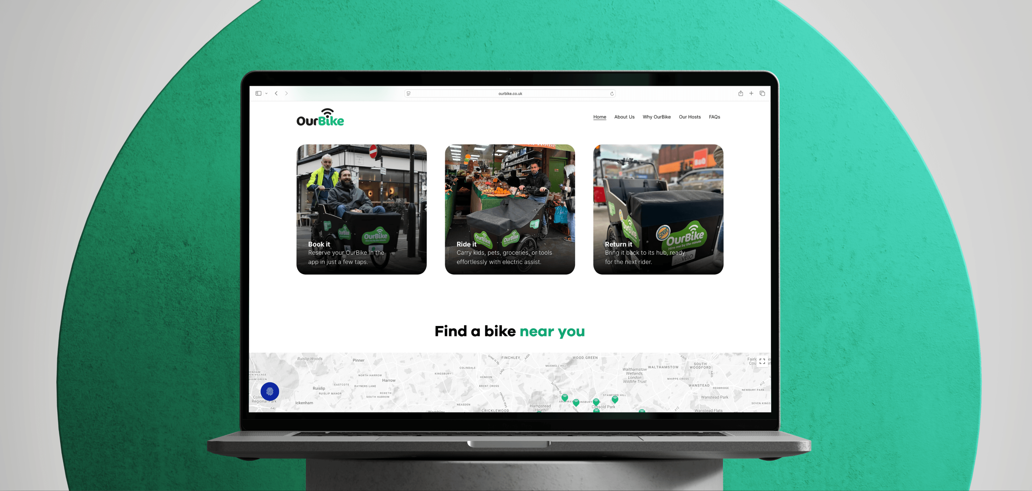 Our bike Website Image