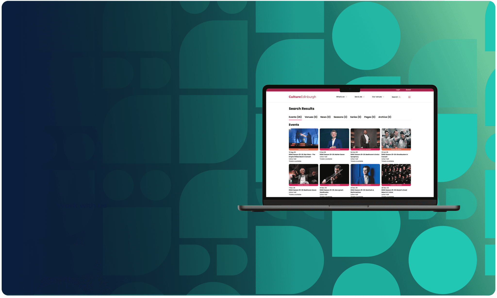 Arch website developers websites desktop banner