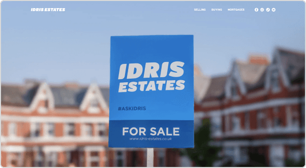 Idris estates homescreen