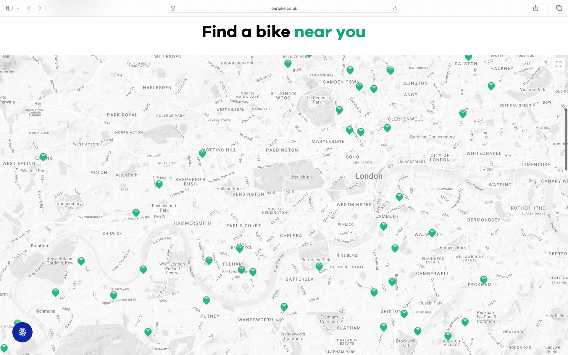 Our bike website 2