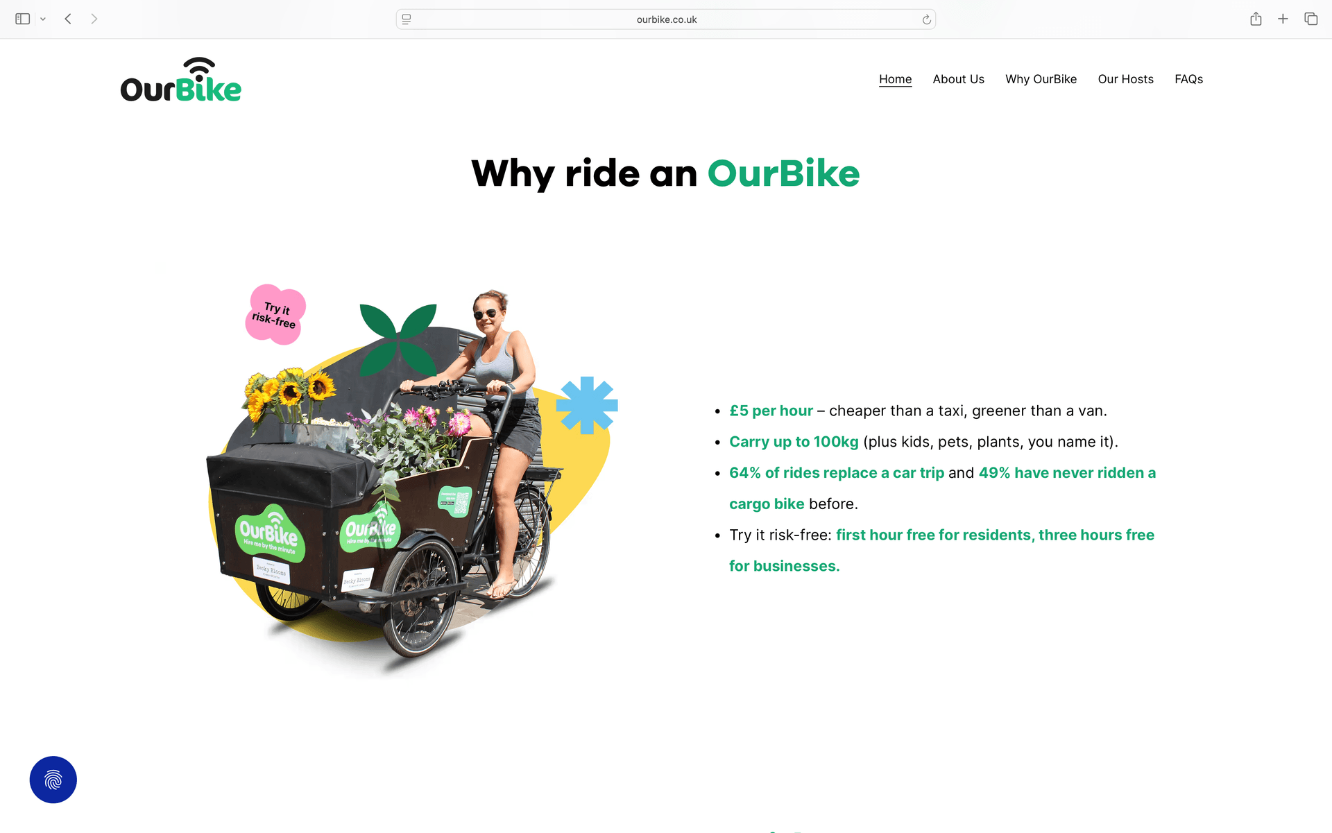 Our bike Website 3