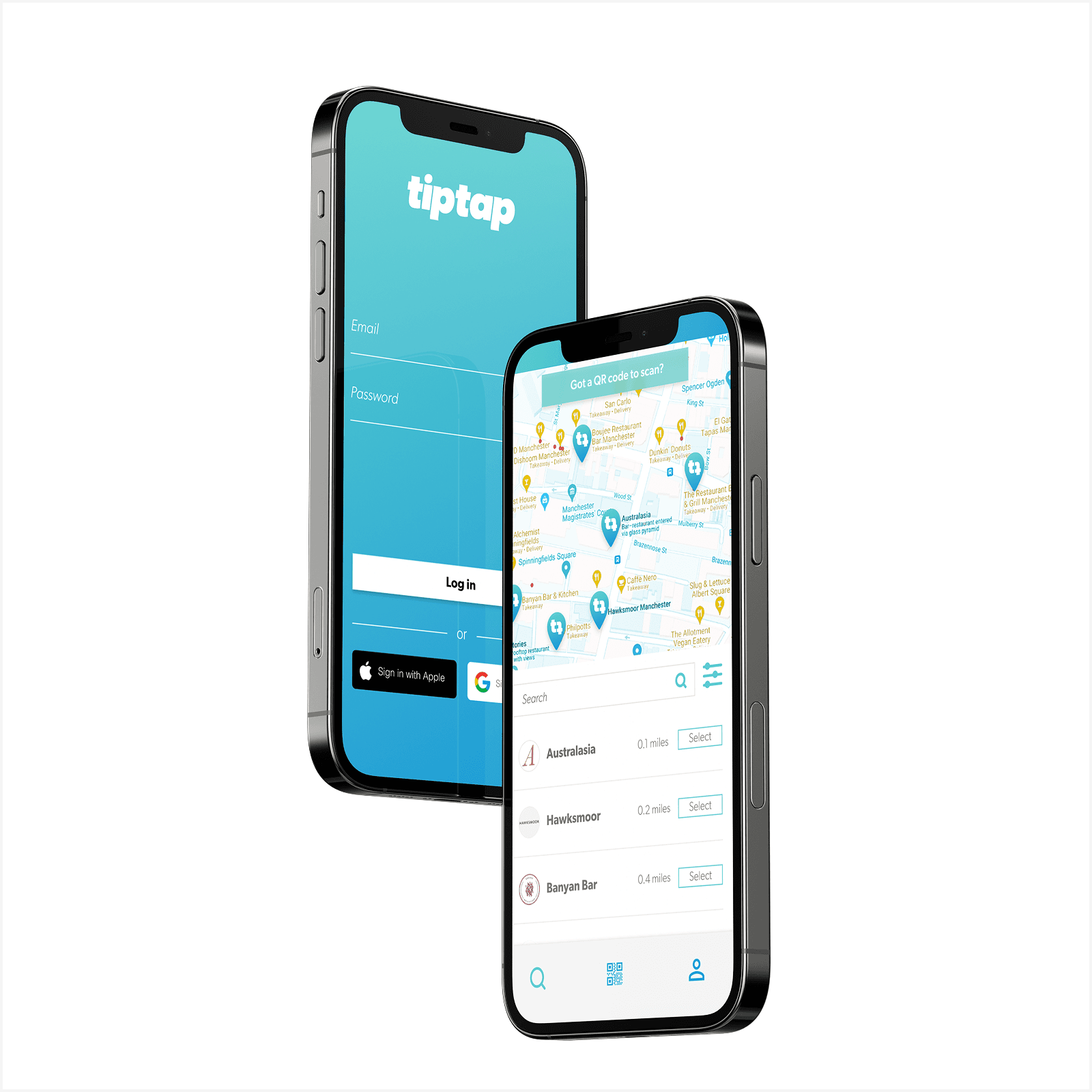 Tip tap app