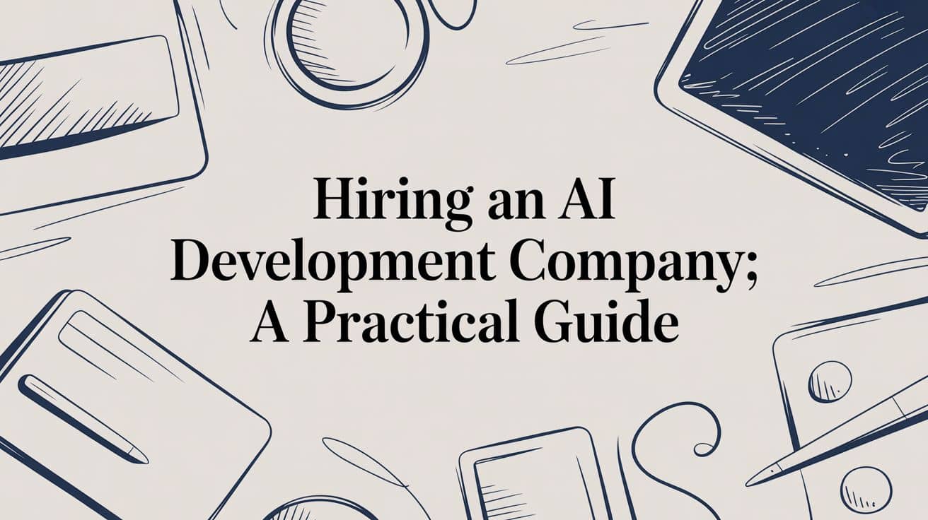 Hiring an AI Development Company: A Practical Guide