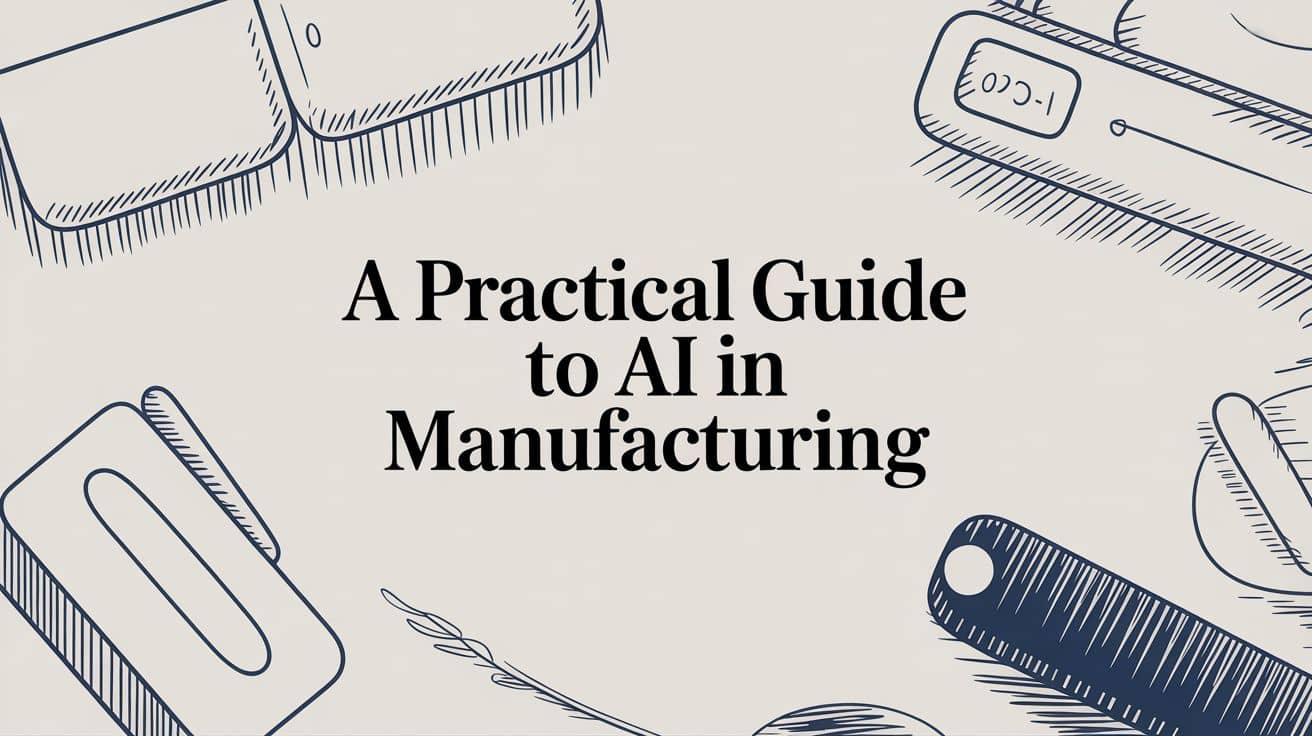 A Practical Guide to AI in Manufacturing