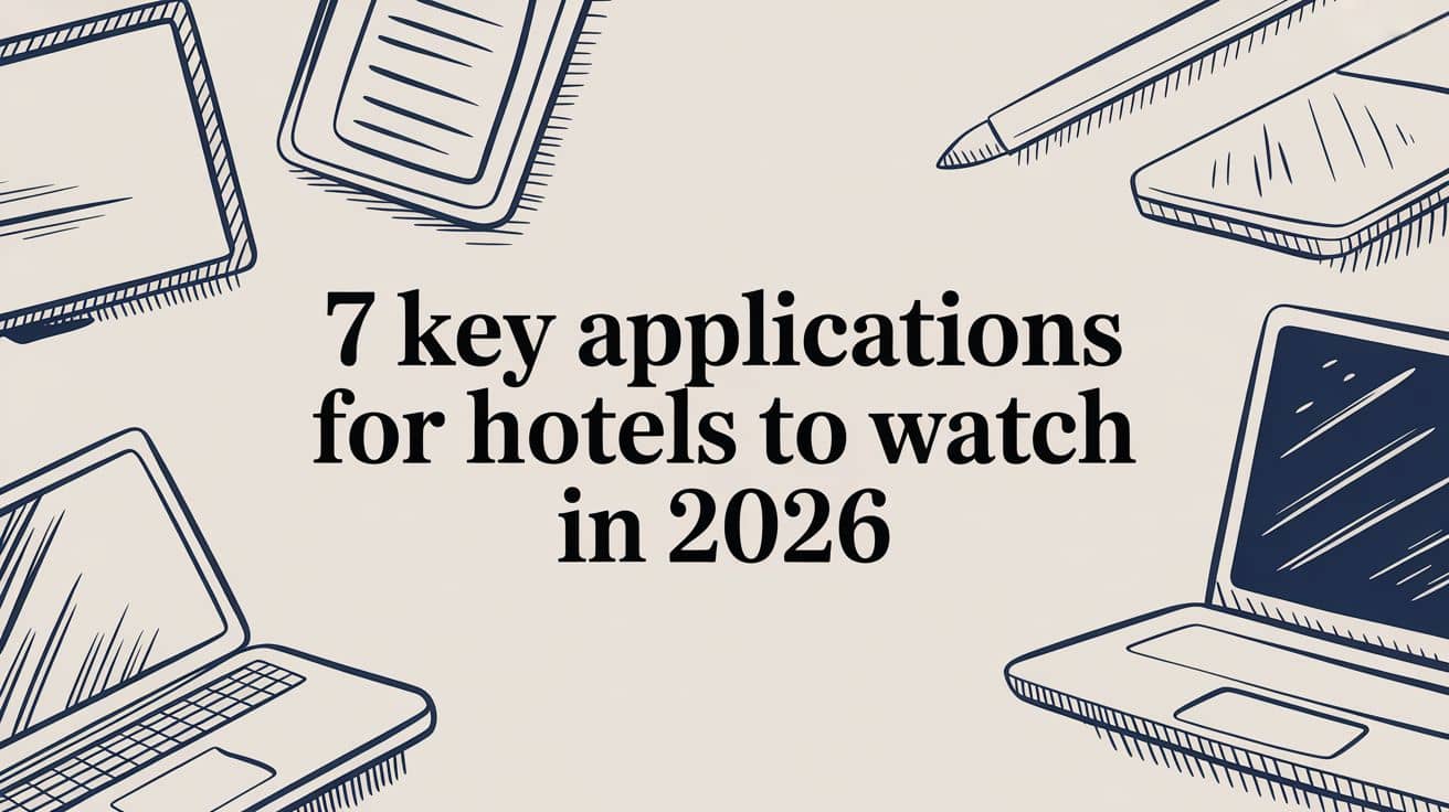 7 Key Applications for Hotels to Watch in 2026