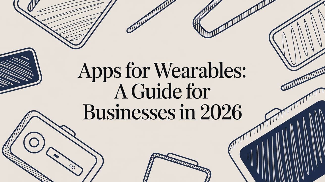 Apps for Wearables: A Guide for Businesses in 2026