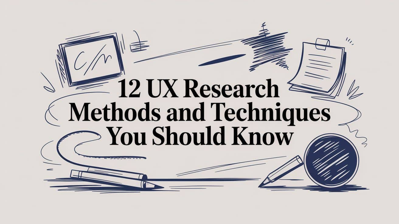 12 UX research methods to know