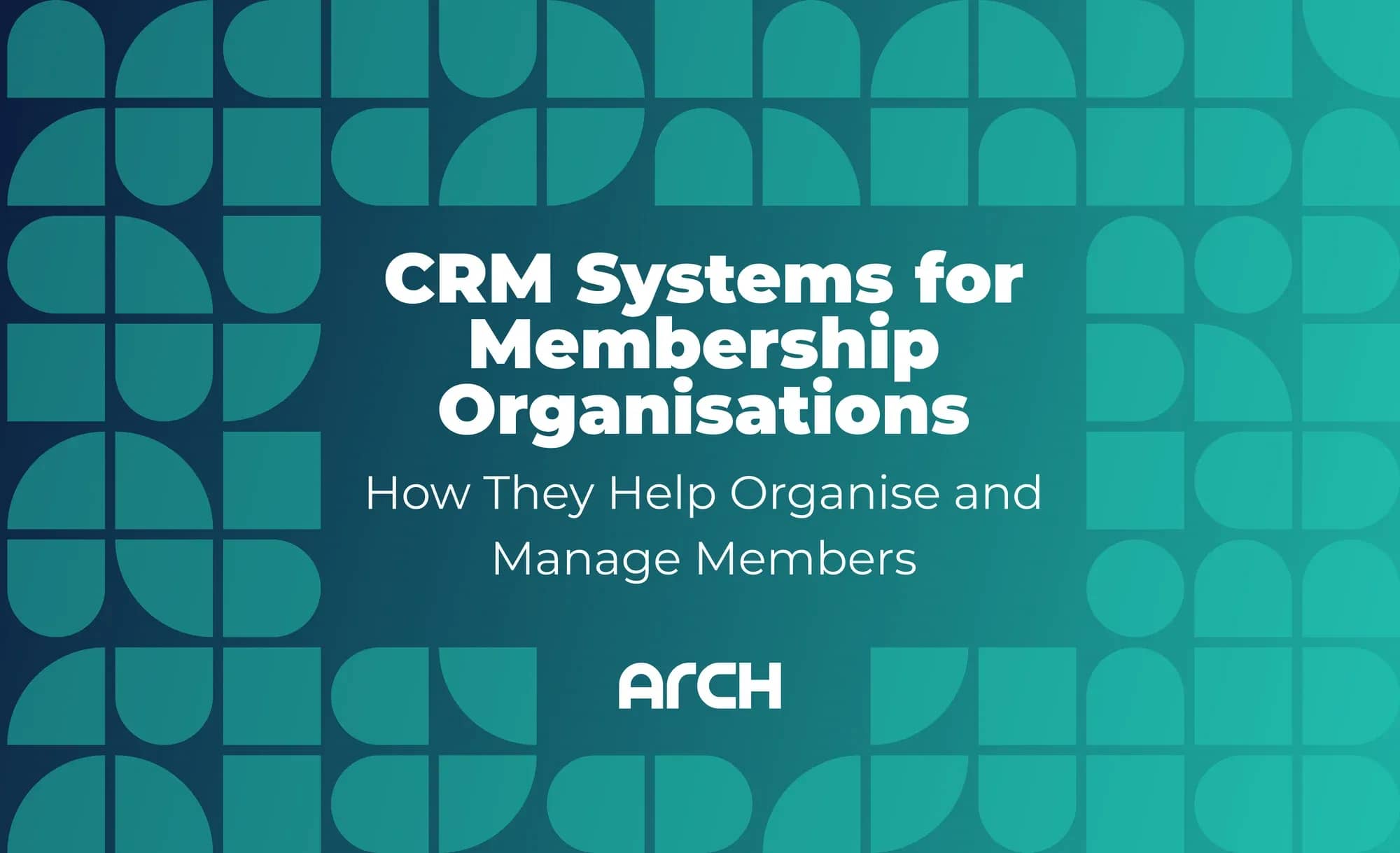 CRM systems for Membership Organisations
