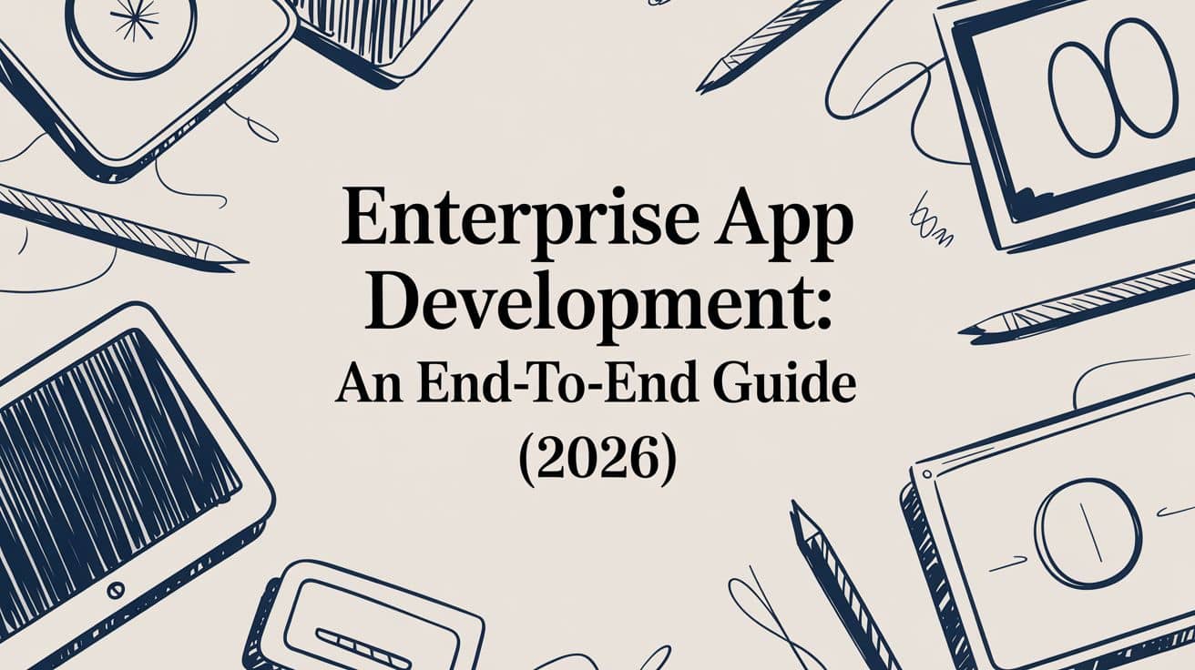 Enterprise App Development: An End-to-End Guide (2026)