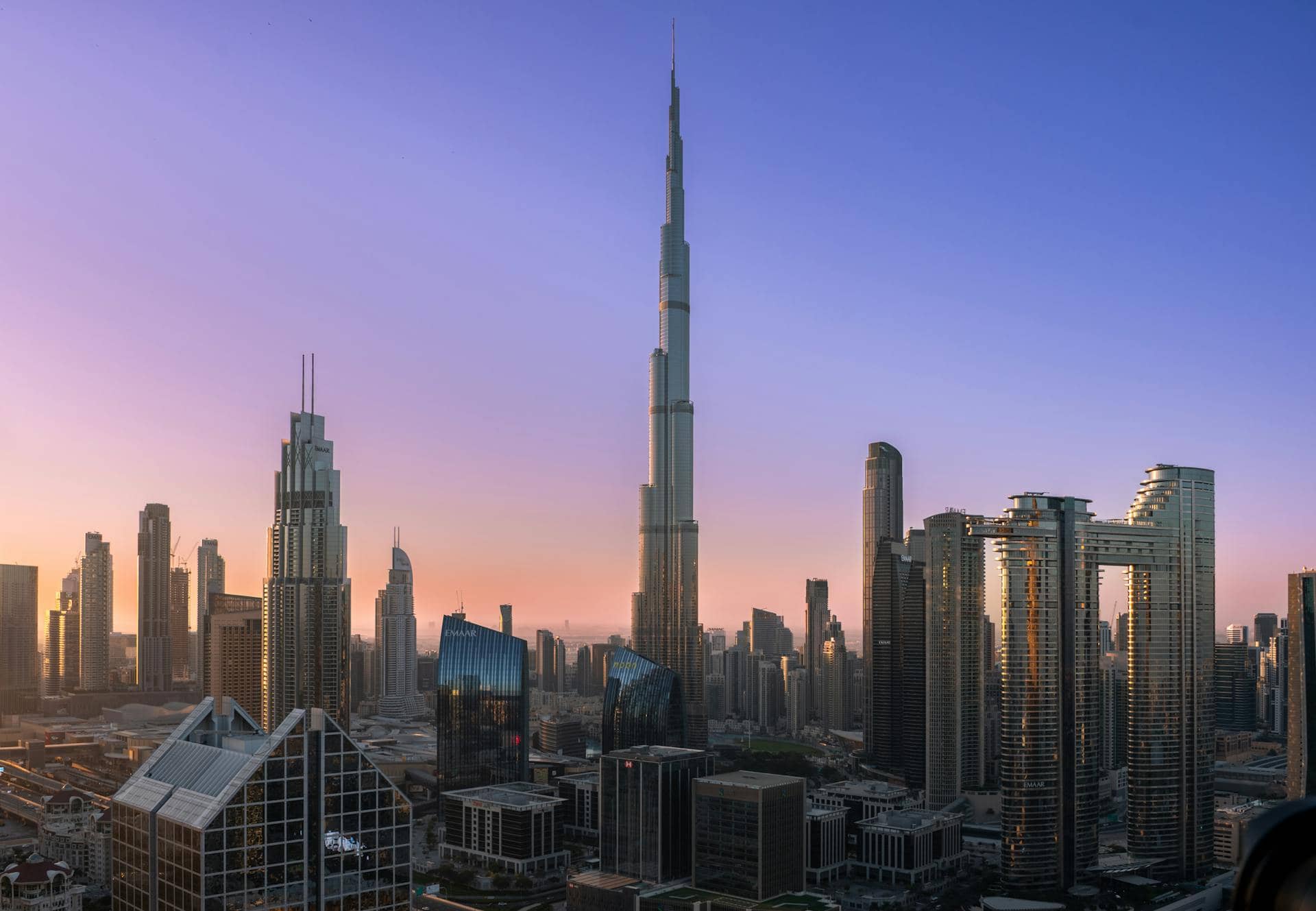 eCommerce web development in Dubai, the Dubai skyline