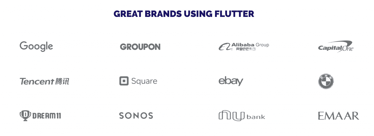 Brands that use flutter