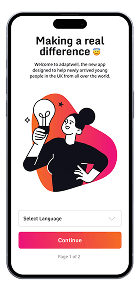 Adaptwell Mockup in Phone