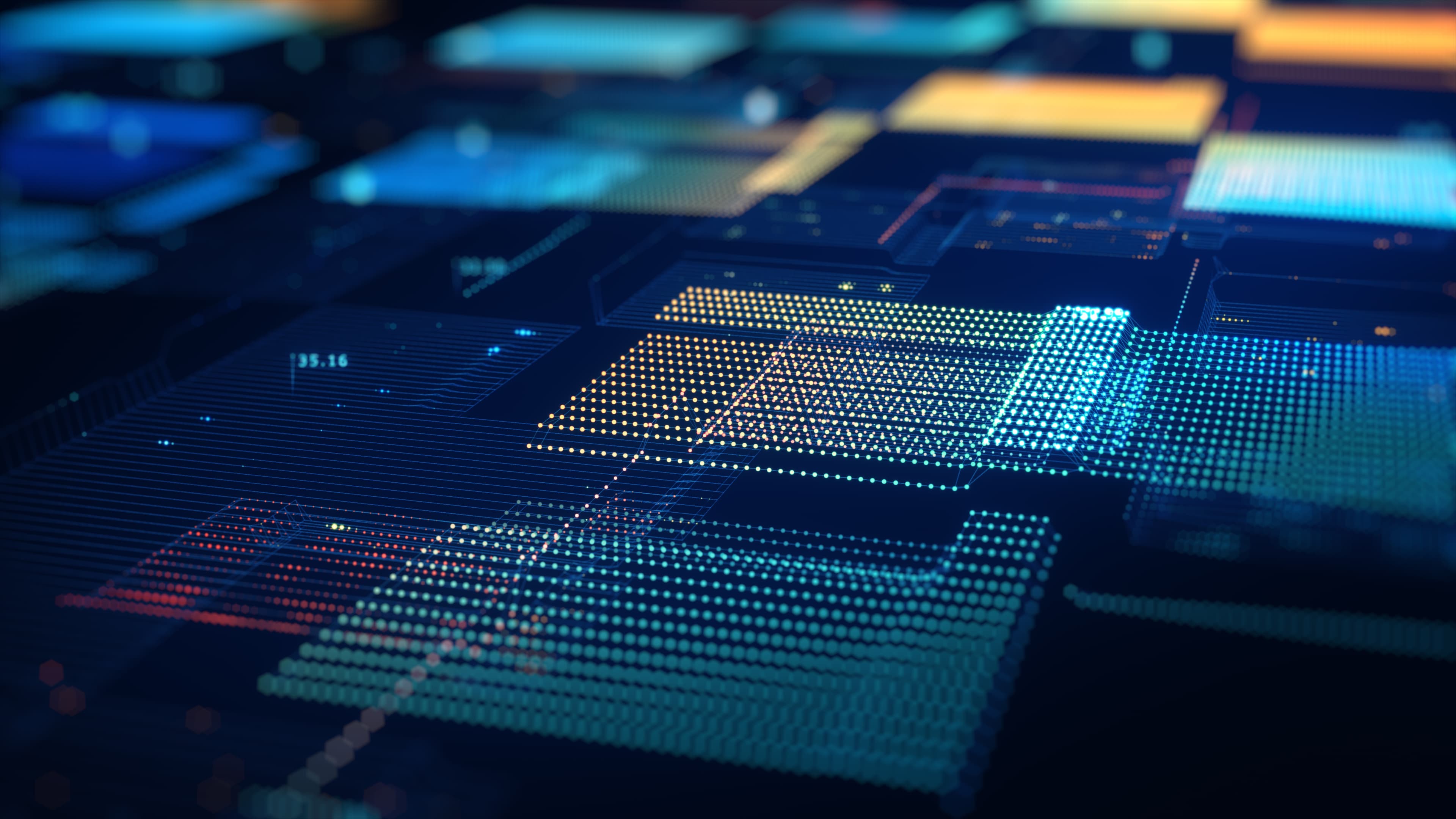 Data layers in colour