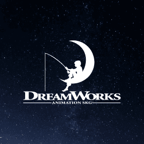 DreamWorks Logo night sky