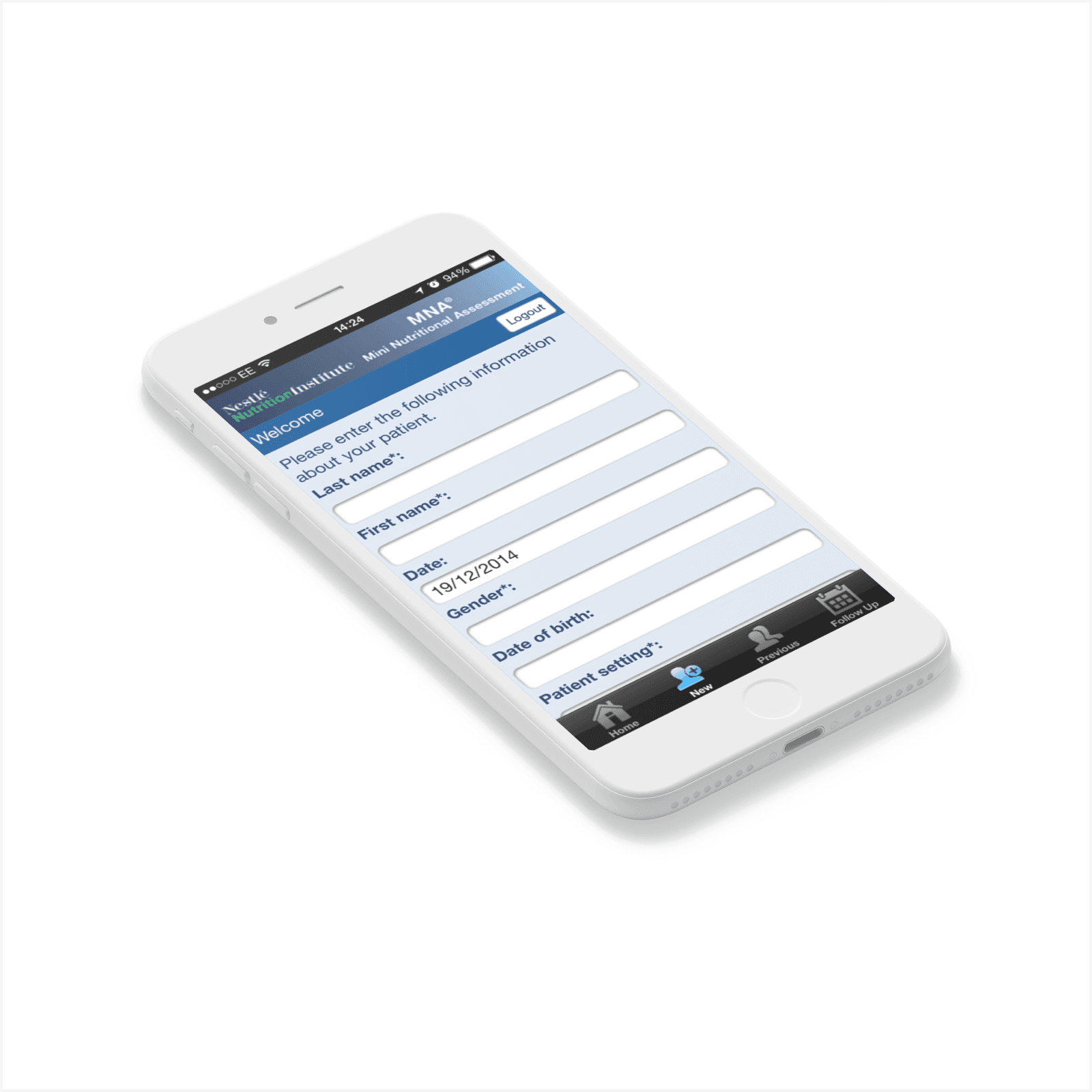 Nestle MNA App