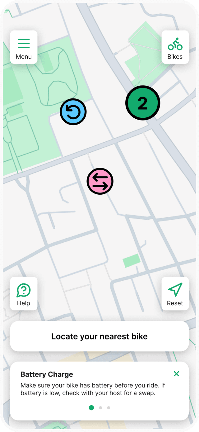 Our Bike Map function