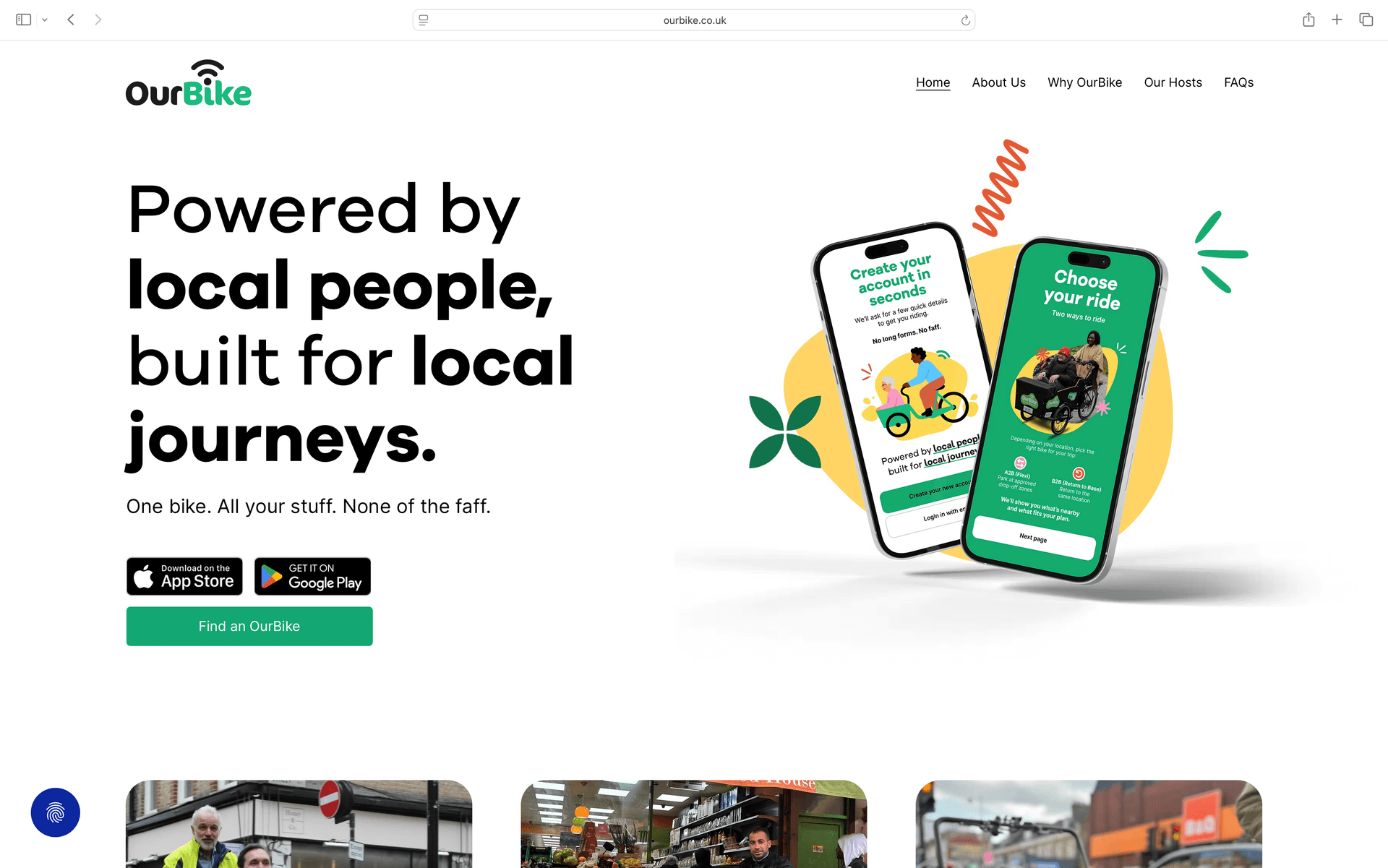 Our Bike Website 