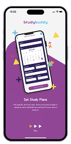 Study buddy on phone mockup