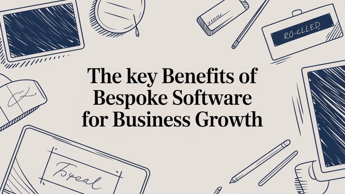 The Key Benefits of Bespoke Software for Business Growth