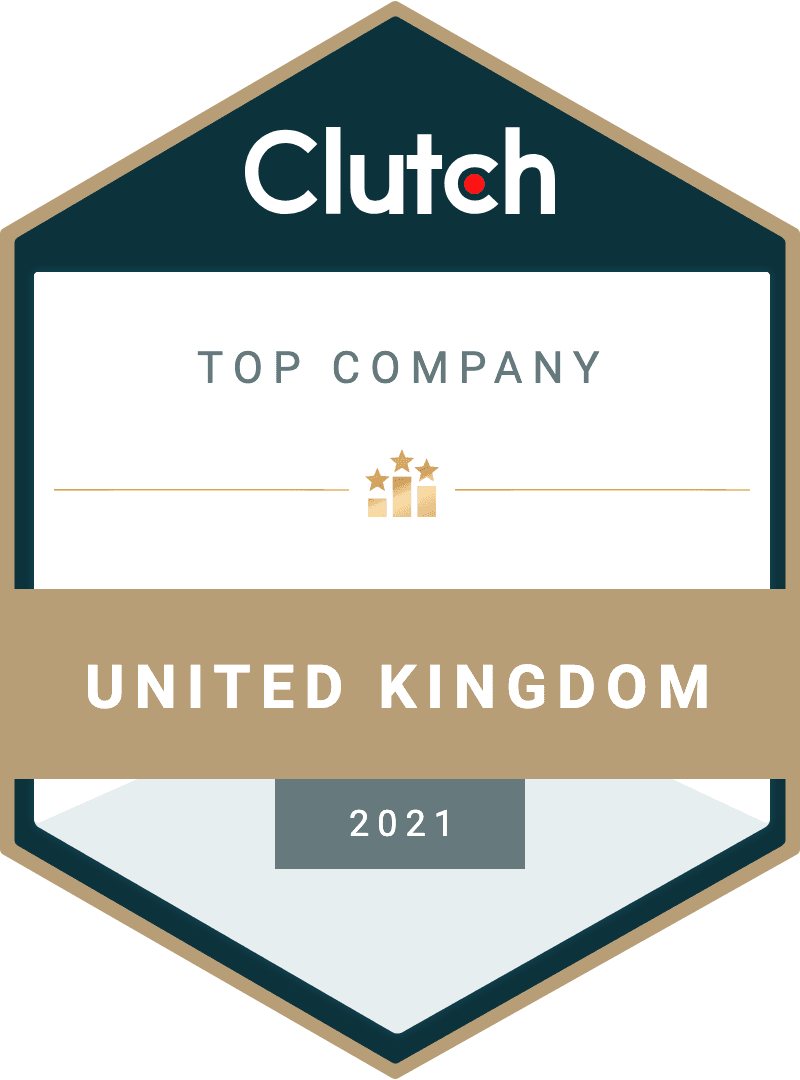 Clutch Award Top Company United Kingdom