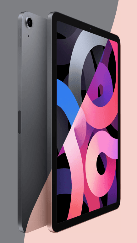 iPad promotional shot