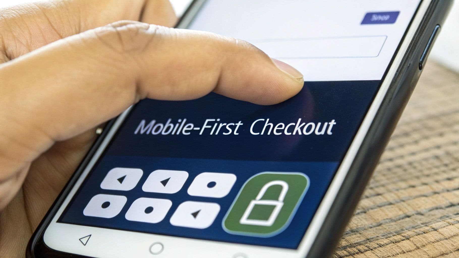 How to increase ecommerce conversion rate mobile checkout