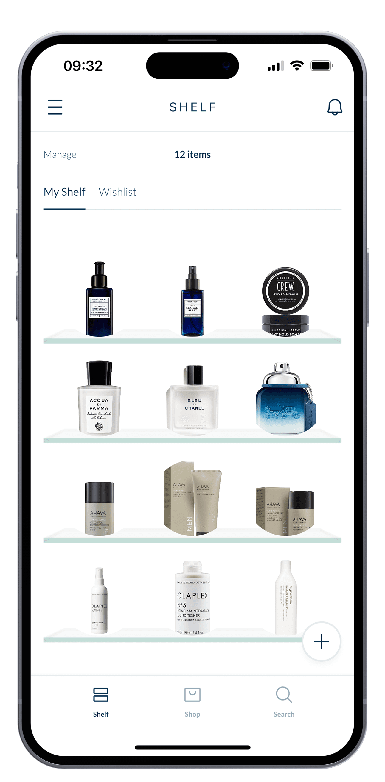 The SKIN App Homepage