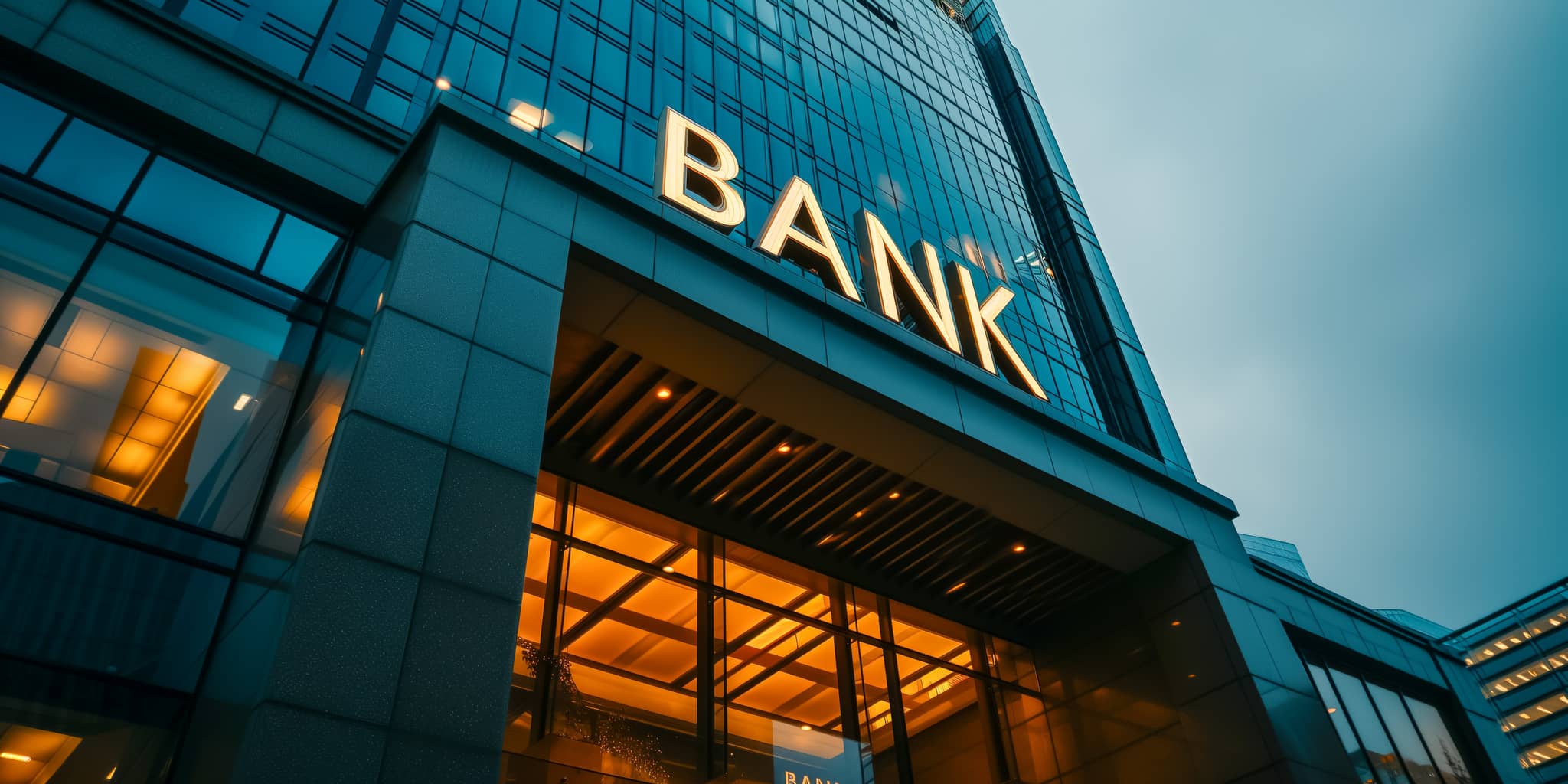 Bank outside shot