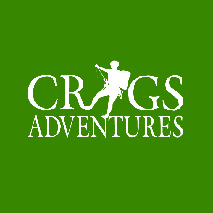 Crags adventure website logo