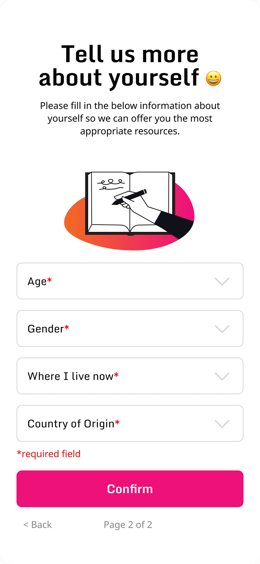 Adaptwell App Screen 5