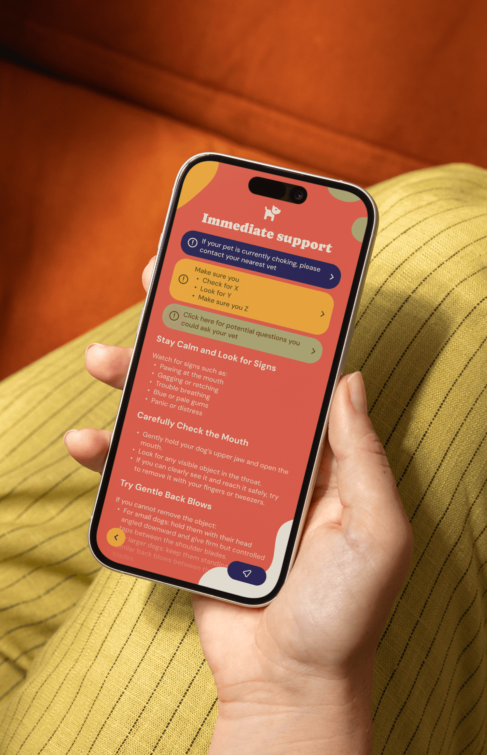 Paws and protect emergency pet app