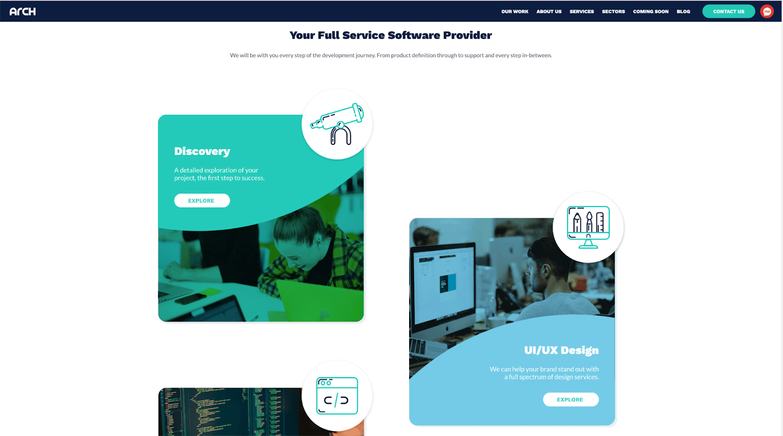 Old arch website