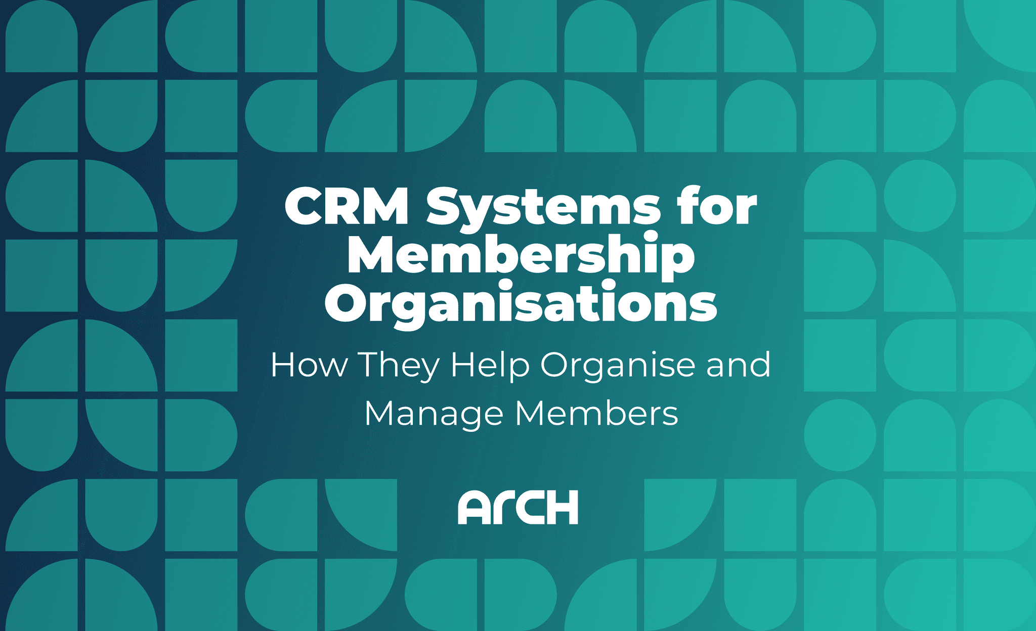 CRM systems for Membership Organisations