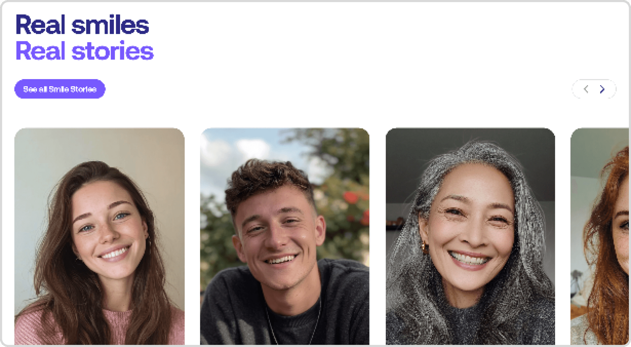 Smile white stories
