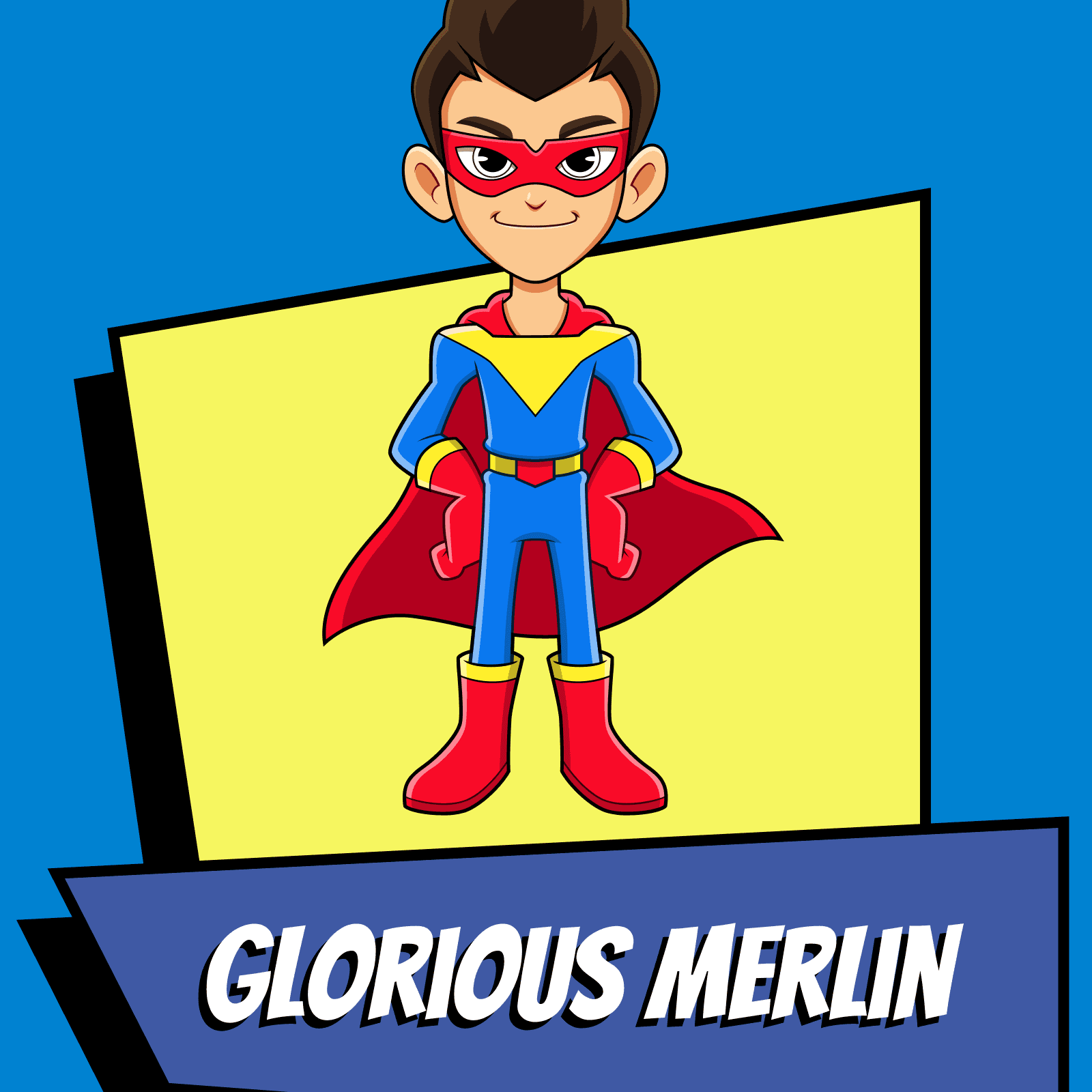 Super Spellers cartoon character