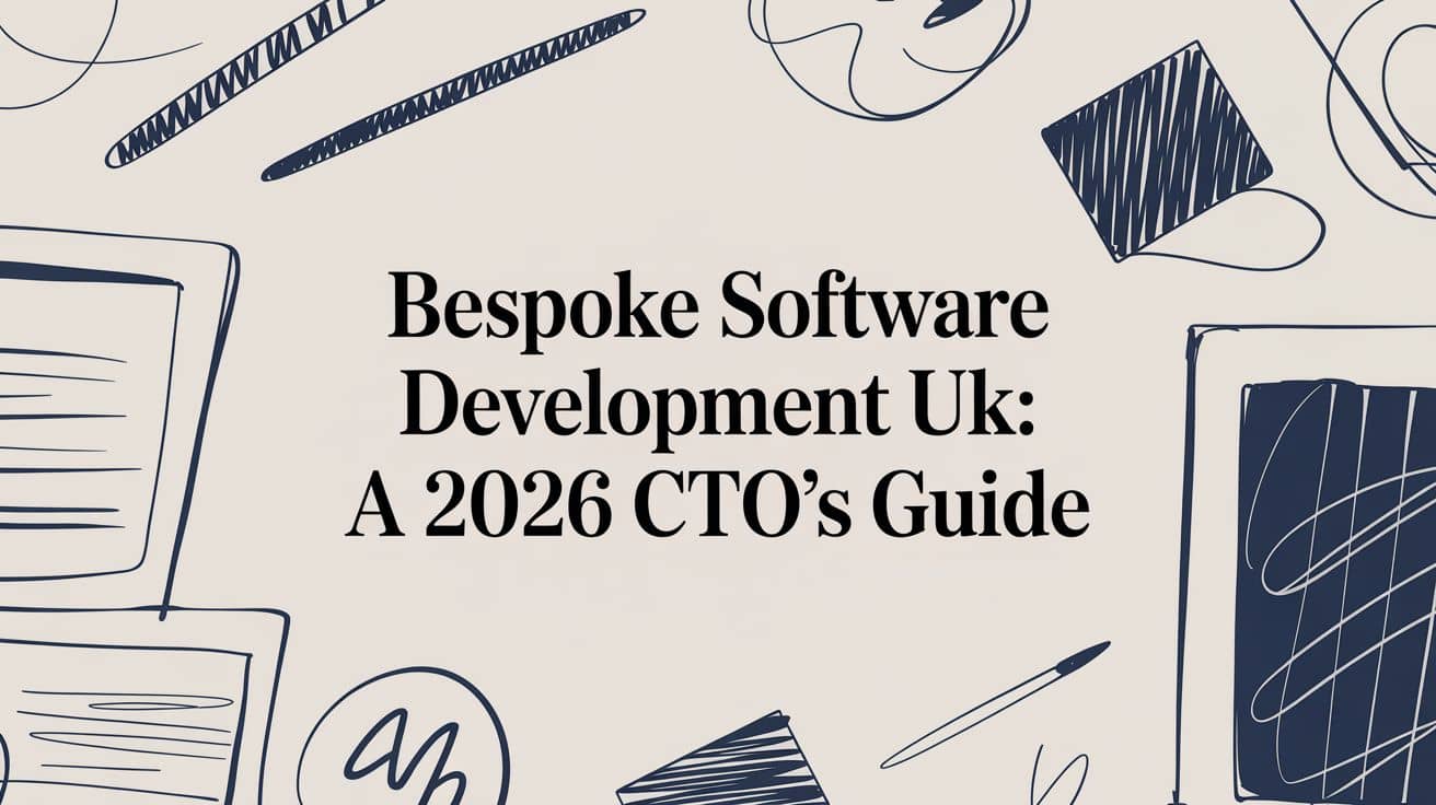 Bespoke Software Development UK: A 2026 CTO's Guide