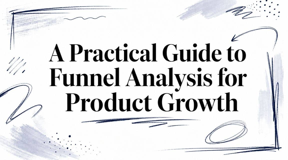 A Practical Guide to Funnel Analysis for Product Growth