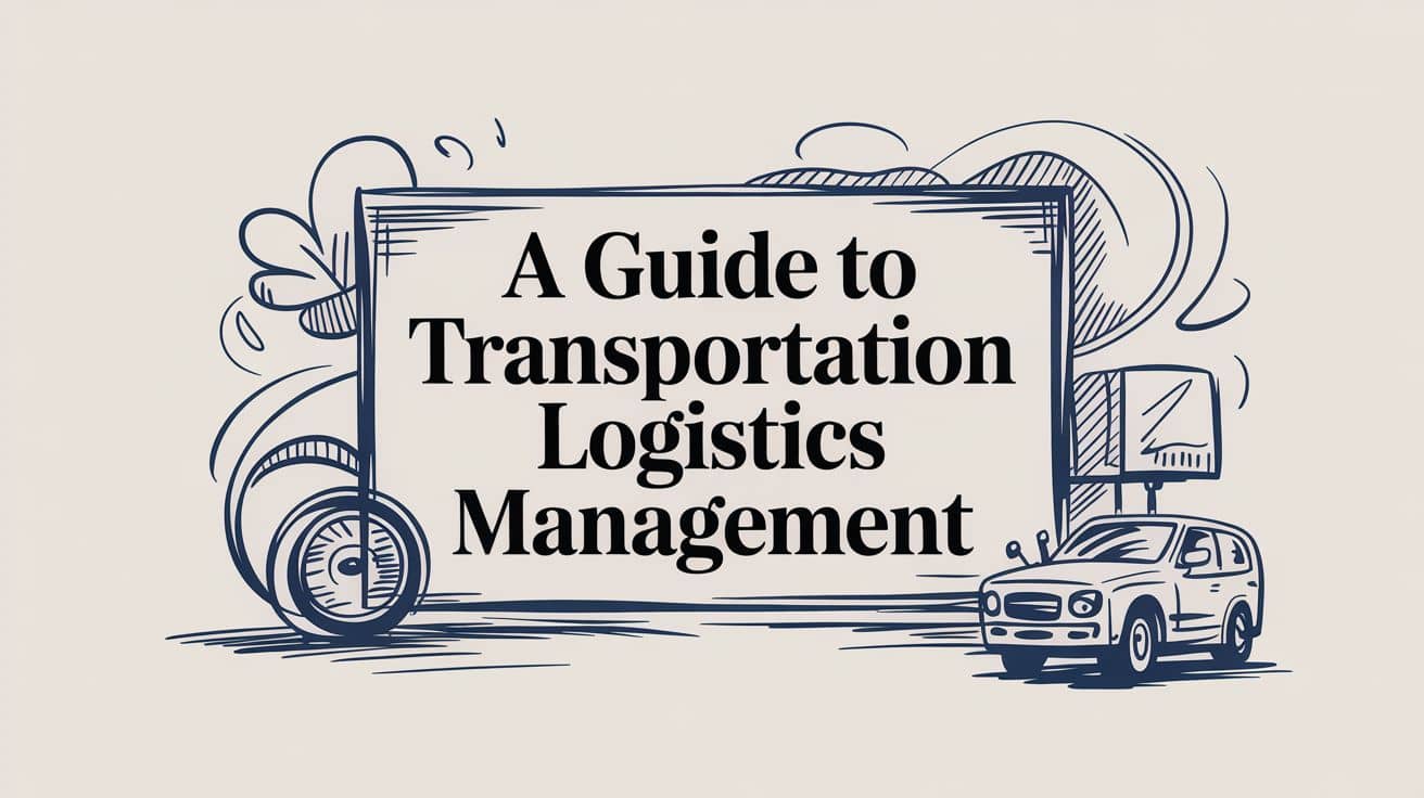 A Guide to Transportation Logistics Management in 2026