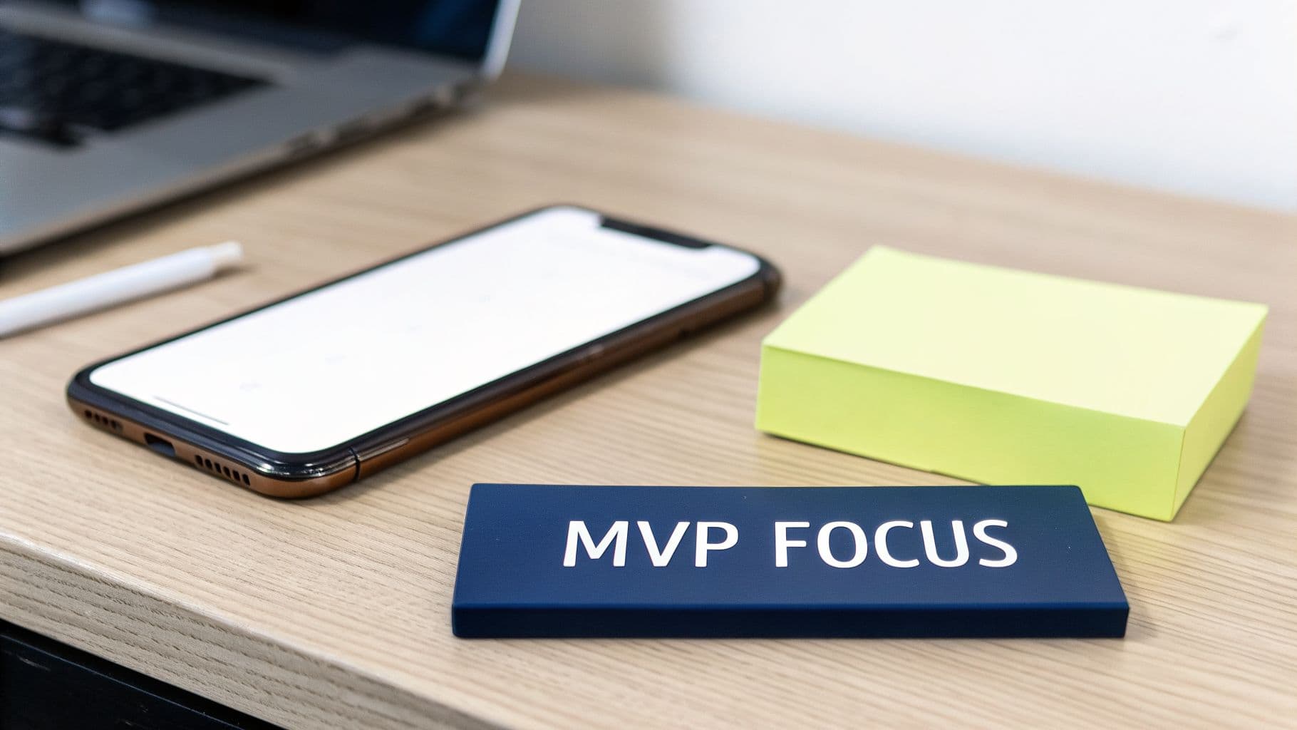 website design for startups MVP focus